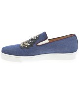 Christian Louboutin（クリスチャンルブタン）スニーカー 紺 サイズ:EU41(26cm位) メンズ/2200698243422
