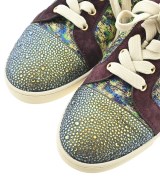 Christian Louboutin（クリスチャンルブタン）スニーカー 緑 サイズ:EU41(26cm位) メンズ/2200696231131