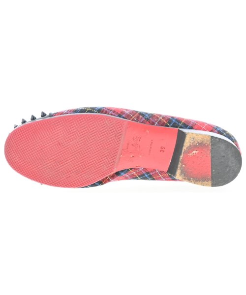 Christian Louboutin（クリスチャンルブタン）バレエシューズ/オペラシューズ 赤 サイズ:EU39(25.5cm位) レディース/2200696231155