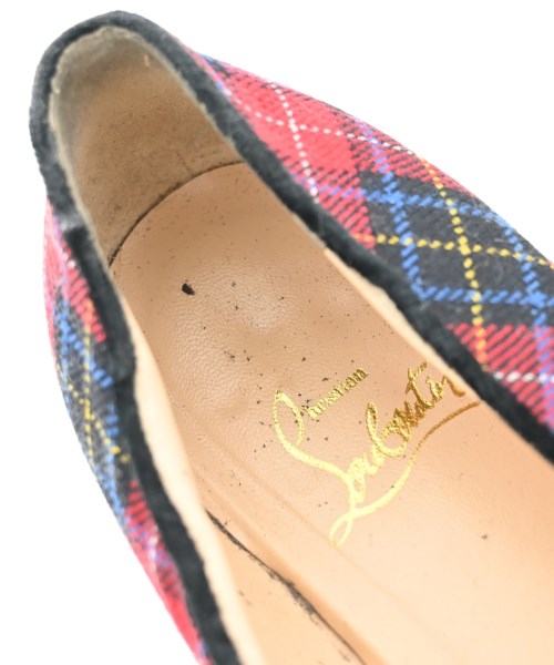 Christian Louboutin（クリスチャンルブタン）バレエシューズ/オペラシューズ 赤 サイズ:EU39(25.5cm位) レディース/2200696231155