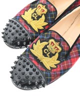 Christian Louboutin（クリスチャンルブタン）バレエシューズ/オペラシューズ 赤 サイズ:EU39(25.5cm位) レディース/2200696231155
