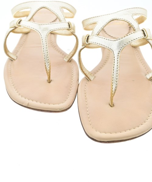 Christian Louboutin（クリスチャンルブタン）サンダル ゴールド サイズ:EU37 1/2(24cm位) レディース/2200698364011