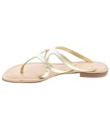 Christian Louboutin（クリスチャンルブタン）サンダル ゴールド サイズ:EU37 1/2(24cm位) レディース/2200698364011