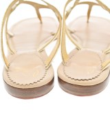 Christian Louboutin（クリスチャンルブタン）サンダル ゴールド サイズ:EU37 1/2(24cm位) レディース/2200698364011
