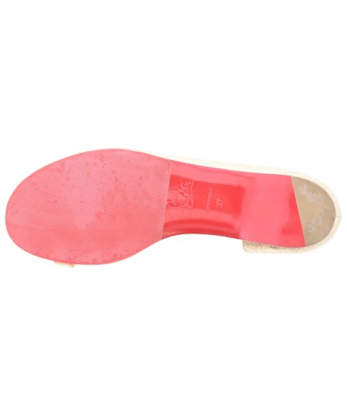 Christian Louboutin（クリスチャンルブタン）パンプス ゴールド サイズ:EU37(23.5cm位) レディース/2200698848702