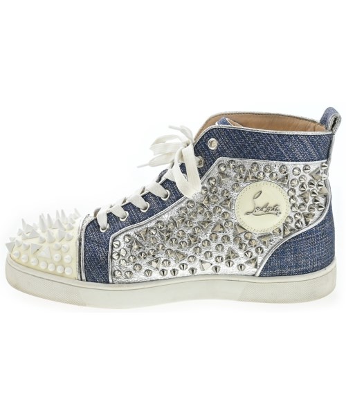 Christian Louboutin（クリスチャンルブタン）スニーカー 紺 サイズ:EU40 1/2(25.5cm位) メンズ/2200656235230