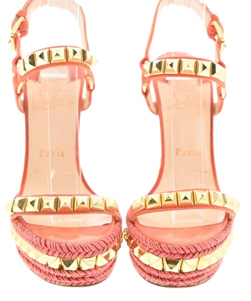 Christian Louboutin（クリスチャンルブタン）サンダル オレンジ サイズ:EU36(22.5cm位) レディース/2200653154015