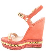 Christian Louboutin（クリスチャンルブタン）サンダル オレンジ サイズ:EU36(22.5cm位) レディース/2200653154015
