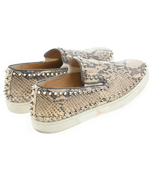 Christian Louboutin（クリスチャンルブタン）スニーカー ベージュ サイズ:EU40(25cm位) メンズ/2200656762088