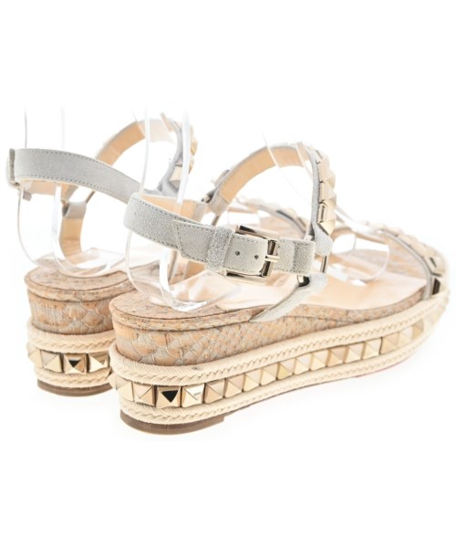 Christian Louboutin（クリスチャンルブタン）エスパドリーユ ゴールド サイズ:EU37(23.5cm位) レディース/2200710994011