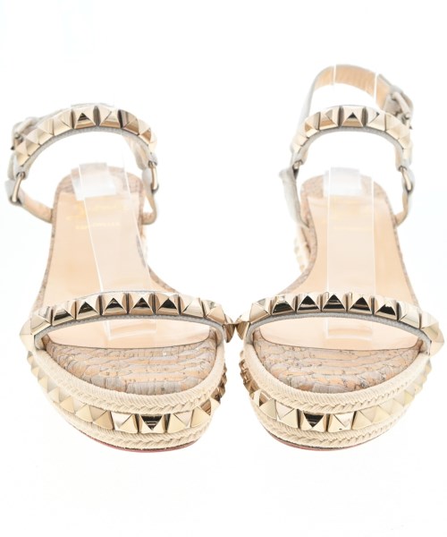 Christian Louboutin（クリスチャンルブタン）エスパドリーユ ゴールド サイズ:EU37(23.5cm位) レディース/2200710994011