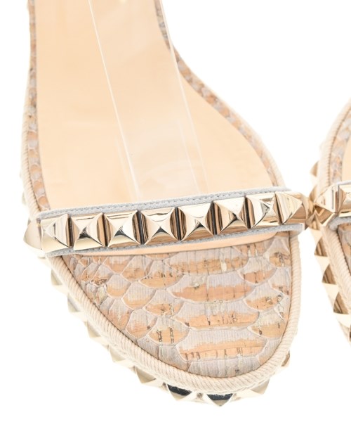 Christian Louboutin（クリスチャンルブタン）エスパドリーユ ゴールド サイズ:EU37(23.5cm位) レディース/2200710994011