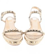 Christian Louboutin（クリスチャンルブタン）エスパドリーユ ゴールド サイズ:EU37(23.5cm位) レディース/2200710994011