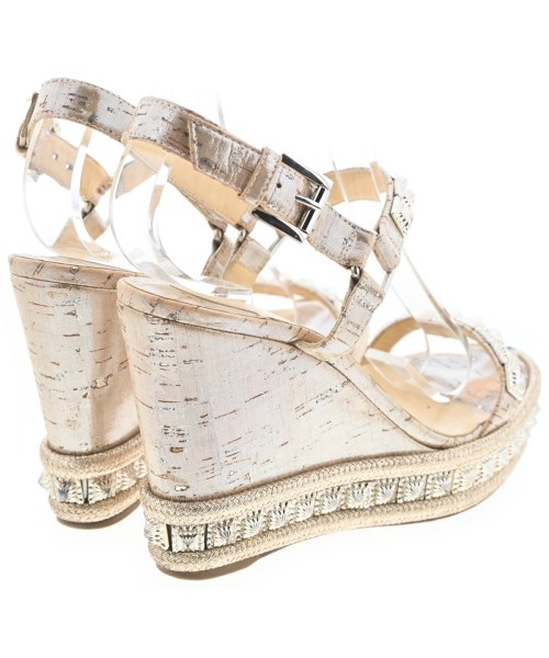 Christian Louboutin（クリスチャンルブタン）サンダル ゴールド サイズ:EU36(22.5cm位) レディース/2200710542052