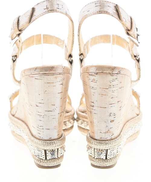 Christian Louboutin（クリスチャンルブタン）サンダル ゴールド サイズ:EU36(22.5cm位) レディース/2200710542052