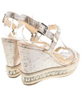 Christian Louboutin（クリスチャンルブタン）サンダル ゴールド サイズ:EU36(22.5cm位) レディース/2200710542052