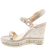 Christian Louboutin（クリスチャンルブタン）サンダル ゴールド サイズ:EU36(22.5cm位) レディース/2200710542052