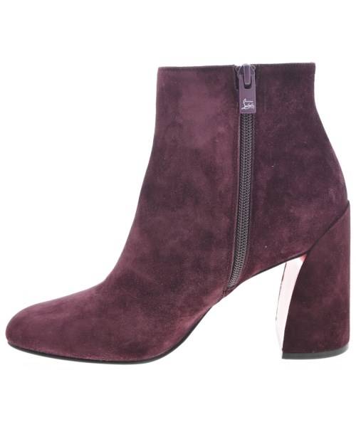Christian Louboutin（クリスチャンルブタン）ブーツ 紫 サイズ:EU37(23.5cm位) レディース/2200710220011