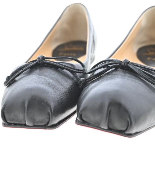 Christian Louboutin（クリスチャンルブタン）バレエシューズ/オペラシューズ 黒 サイズ:EU37(23.5cm位) レディース/2200707265353