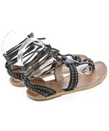 Christian Louboutin（クリスチャンルブタン）サンダル 黒 サイズ:EU40(25cm位) メンズ/2200717683079