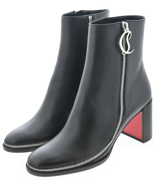 Christian Louboutin(クリスチャンルブタン)ブーツ 黒 サイズ:EU37(23.5cm位)/2200638782042