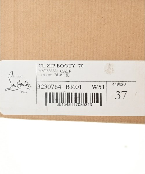 Christian Louboutin（クリスチャンルブタン）ブーツ 黒 サイズ:EU37(23.5cm位) レディース/2200638782042