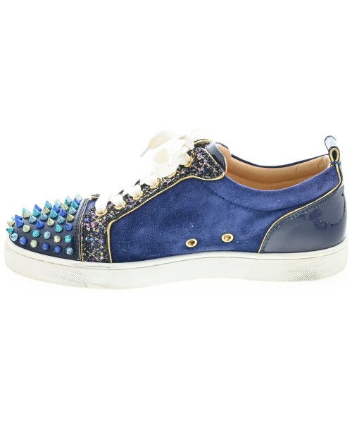 Christian Louboutin（クリスチャンルブタン）スニーカー 紺 サイズ:41(27.5cm位) メンズ/2200652435016