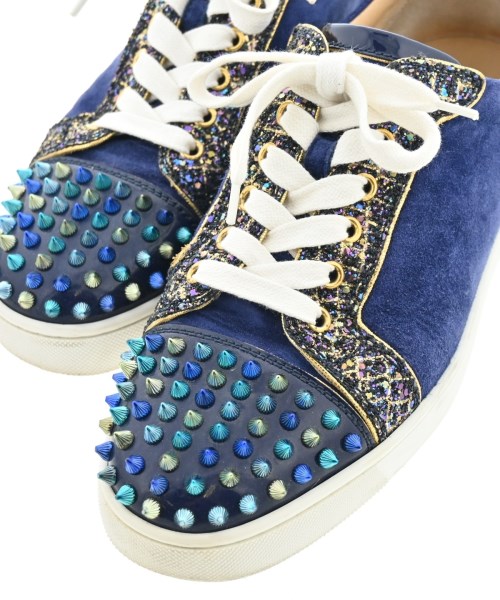 Christian Louboutin（クリスチャンルブタン）スニーカー 紺 サイズ:41(27.5cm位) メンズ/2200652435016