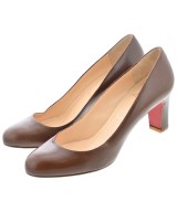Christian Louboutin（クリスチャンルブタン）パンプス 茶 サイズ:EU37 1/2(24cm位) レディース/2200653162294