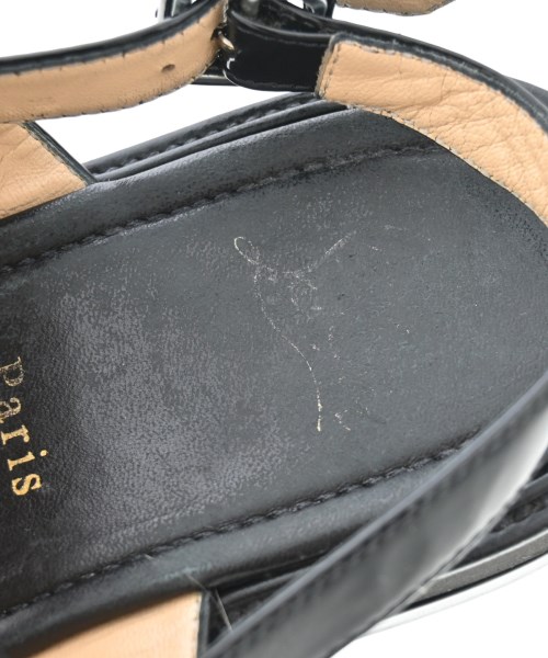 Christian Louboutin（クリスチャンルブタン）サンダル 黒 サイズ:EU37(23.5cm位) レディース/2200702332166