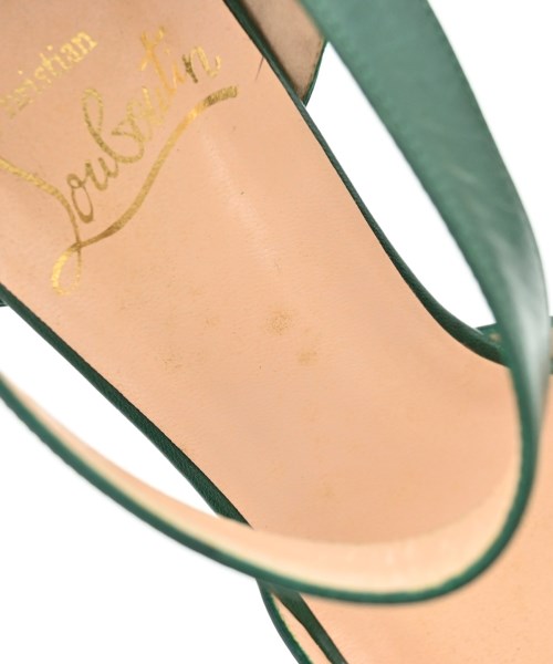Christian Louboutin（クリスチャンルブタン）サンダル 緑 サイズ:EU36 1/2(23cm位) レディース/2200701955014