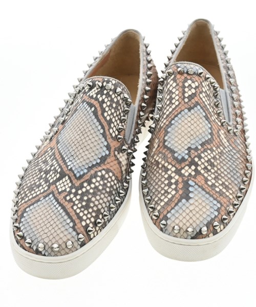 Christian Louboutin（クリスチャンルブタン）スニーカー 茶 サイズ:EU42 1/2(27.5cm位) メンズ/2200702572562