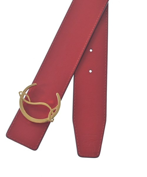 Christian Louboutin（クリスチャンルブタン）ベルト 赤 サイズ:- レディース/2200704680074