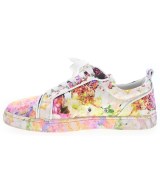 Christian Louboutin（クリスチャンルブタン）スニーカー ピンク サイズ:EU41(26cm位) メンズ/2200704680210