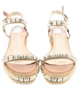 Christian Louboutin（クリスチャンルブタン）サンダル ベージュ サイズ:EU36(22.5cm位) レディース/2200663864010