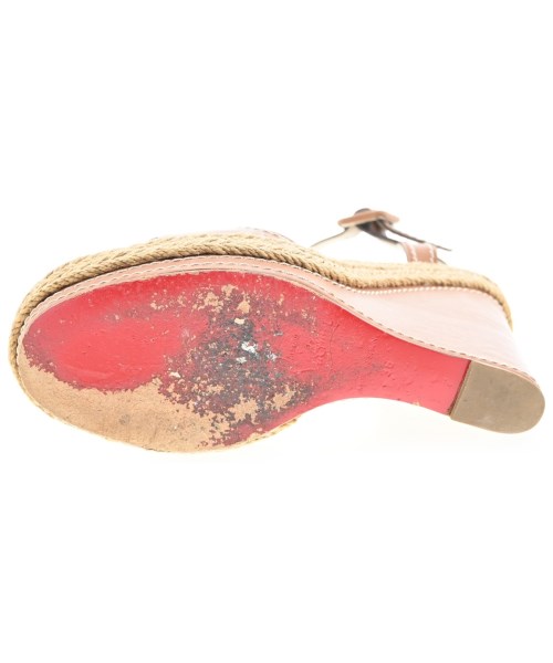 Christian Louboutin（クリスチャンルブタン）サンダル ベージュ サイズ:36(22.5cm位) レディース/2200668381147
