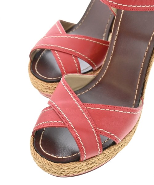 Christian Louboutin（クリスチャンルブタン）エスパドリーユ 赤 サイズ:EU38(24.5cm位) レディース/2200668737012