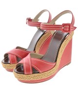 Christian Louboutin（クリスチャンルブタン）エスパドリーユ 赤 サイズ:EU38(24.5cm位) レディース/2200668737012