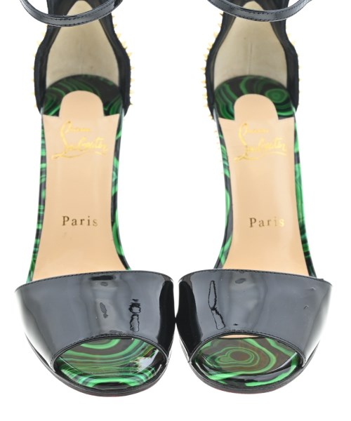 Christian Louboutin（クリスチャンルブタン）サンダル 黒 サイズ:EU37(23.5cm位) レディース/2200663717224