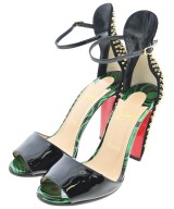 Christian Louboutin（クリスチャンルブタン）サンダル 黒 サイズ:EU37(23.5cm位) レディース/2200663717224