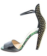 Christian Louboutin（クリスチャンルブタン）サンダル 黒 サイズ:EU37(23.5cm位) レディース/2200663717224