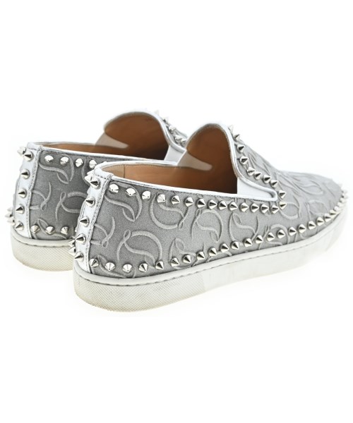 Christian Louboutin（クリスチャンルブタン）スニーカー シルバー サイズ:38(25cm位) レディース/2200669290097