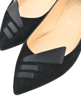 Christian Louboutin（クリスチャンルブタン）バレエシューズ/オペラシューズ 黒 サイズ:EU40(26.5cm位) レディース/2200671492311