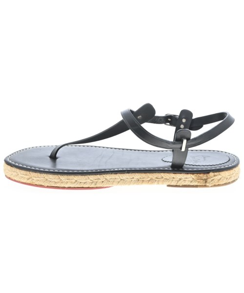 Christian Louboutin（クリスチャンルブタン）サンダル 黒 サイズ:27cm メンズ/2200720901016