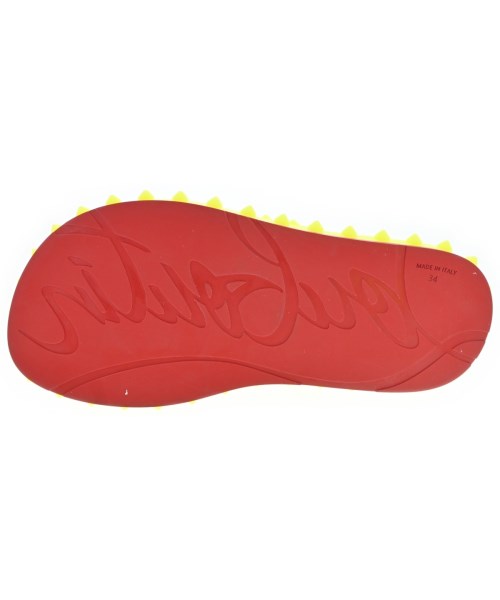 Christian Louboutin（クリスチャンルブタン）サンダル 黄 サイズ:EU34(20.5cm位) レディース/2200722126059