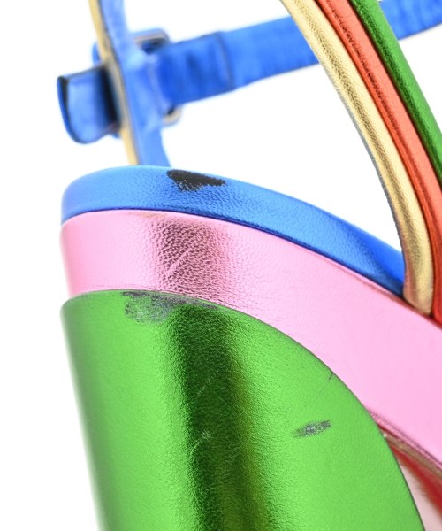 Christian Louboutin（クリスチャンルブタン）サンダル 青 サイズ:EU37 1/2(24cm位) レディース/2200725694203