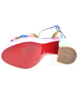 Christian Louboutin（クリスチャンルブタン）サンダル 青 サイズ:EU37 1/2(24cm位) レディース/2200725694203