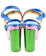 Christian Louboutin（クリスチャンルブタン）サンダル 青 サイズ:EU37 1/2(24cm位) レディース/2200725694203