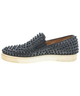 Christian Louboutin（クリスチャンルブタン）スニーカー 黒 サイズ:EU42(27cm位) メンズ/2200685090022