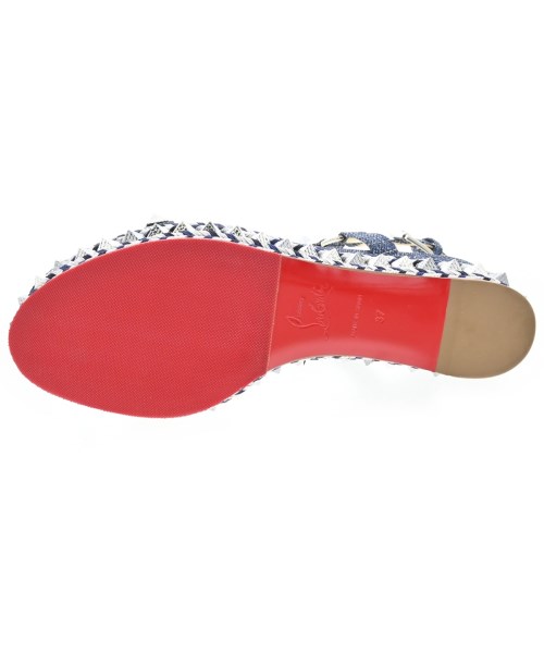 Christian Louboutin（クリスチャンルブタン）サンダル 青 サイズ:EU37(23.5cm位) レディース/2200686158134